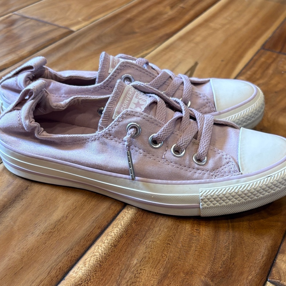 Converse Dusty Pink Canvas Sneakers